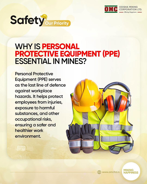 Odisha Mining Corporation: PPE a first step towards a safer workplace